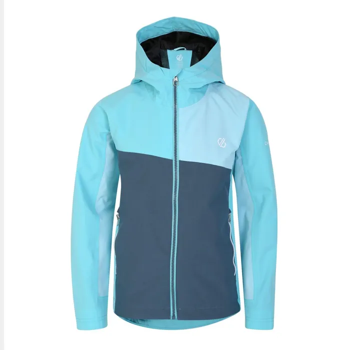 Dare 2b Waterproof Jackets Explore Waterproof Jacket Sea Jet Blue 8211 Kids