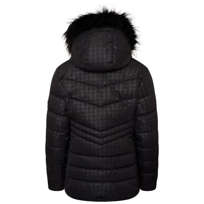 Dare 2b Waterproof Jackets Glamorize Ii Waterproof Ski Jacket Black Dogtooth Print 8211 Women Dare 2b Waterproof Jackets Glamorize Ii Waterproof Ski Jacket Black Dogtooth Print 8211 Women