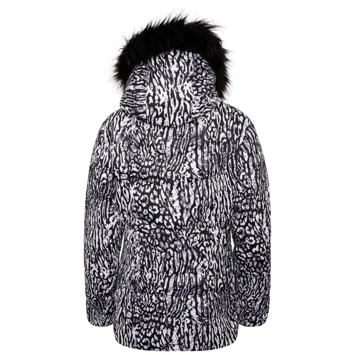 Dare 2b Waterproof Jackets Glamorize Ii Waterproof Ski Jacket Black White Wild Thing Print 8211 Women Dare 2b Waterproof Jackets Glamorize Ii Waterproof Ski Jacket Black White Wild Thing Print 8211 Women
