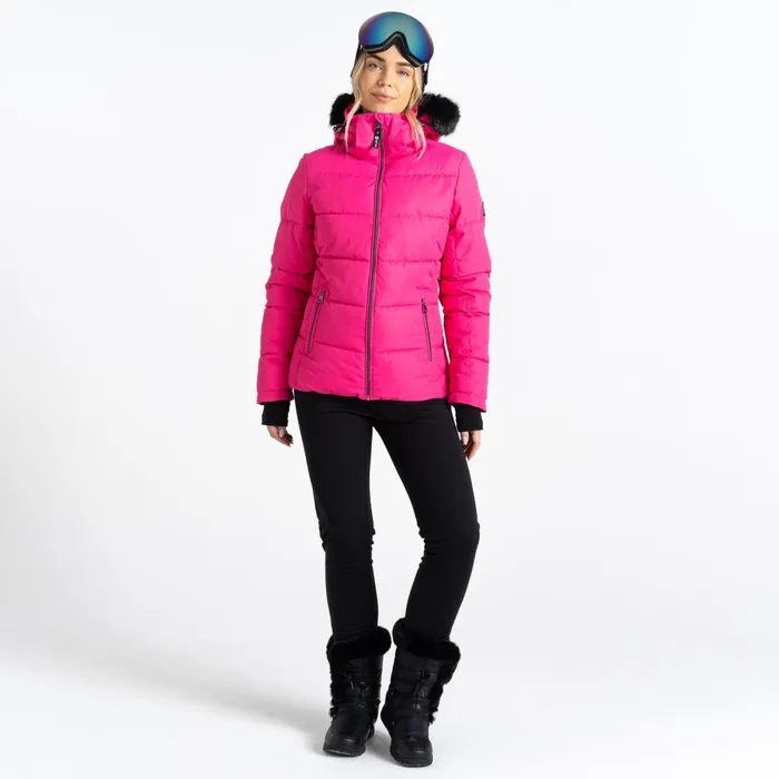 Dare 2b Waterproof Jackets Glamourize Iv Ski Jacket Pure Pink 8211 Women