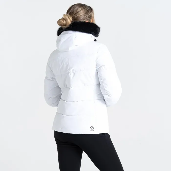 Dare 2b Waterproof Jackets Glamourize Iv Ski Jacket White 8211 Women