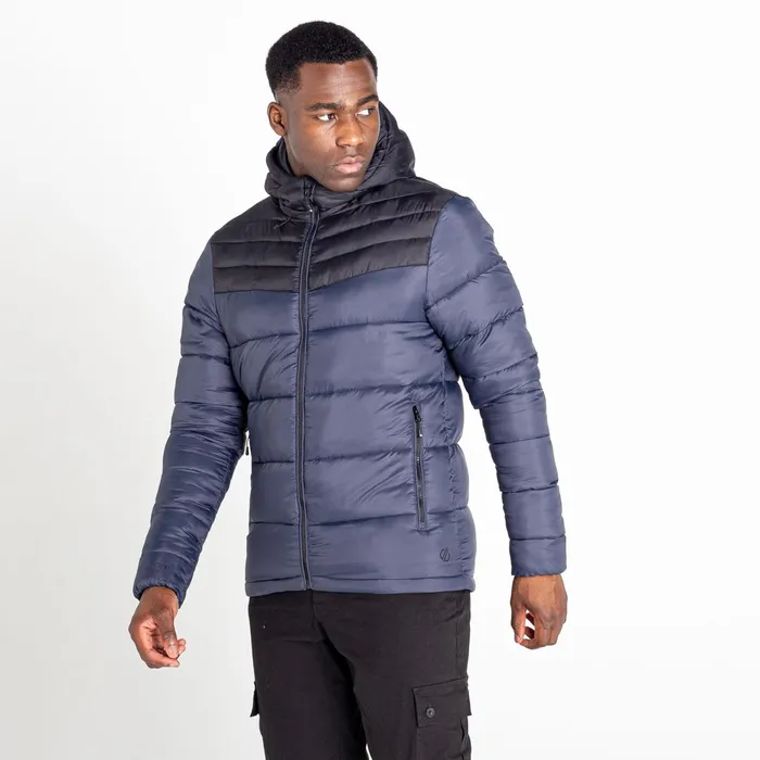 Dare 2b Waterproof Jackets Hot Shot Hooded Baffled Jacket Ebony Grey Black 8211 Men Dare 2b Waterproof Jackets Hot Shot Hooded Baffled Jacket Ebony Grey Black 8211 Men