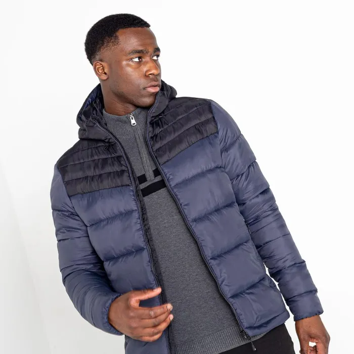 Dare 2b Waterproof Jackets Hot Shot Hooded Baffled Jacket Ebony Grey Black 8211 Men Dare 2b Waterproof Jackets Hot Shot Hooded Baffled Jacket Ebony Grey Black 8211 Men