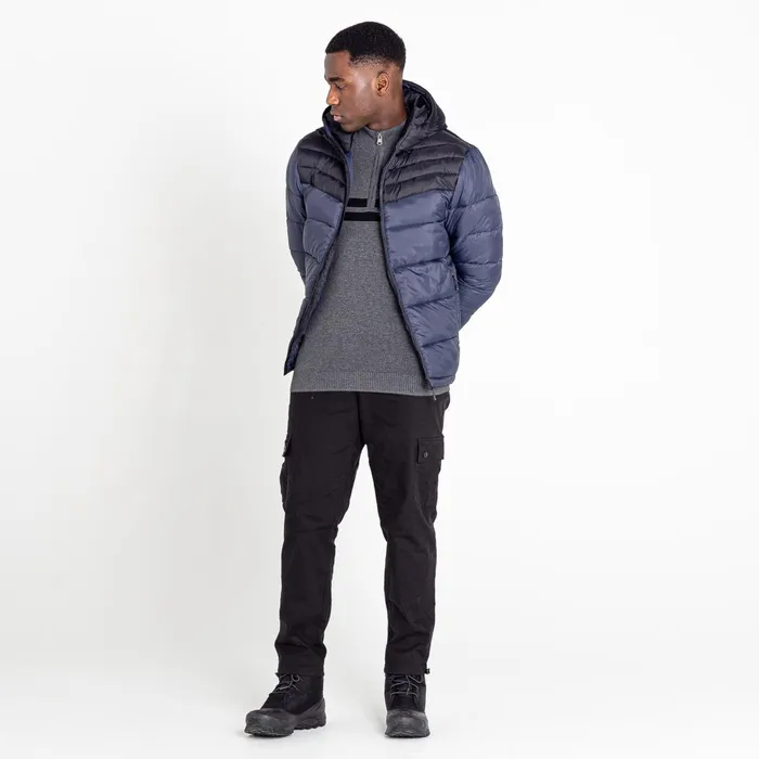 Dare 2b Waterproof Jackets Hot Shot Hooded Baffled Jacket Ebony Grey Black 8211 Men Dare 2b Waterproof Jackets Hot Shot Hooded Baffled Jacket Ebony Grey Black 8211 Men