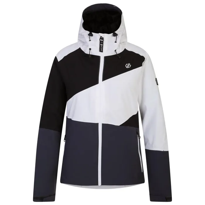 Dare 2b Waterproof Jackets Ice Ski Jacket White Ebony Grey 8211 Women
