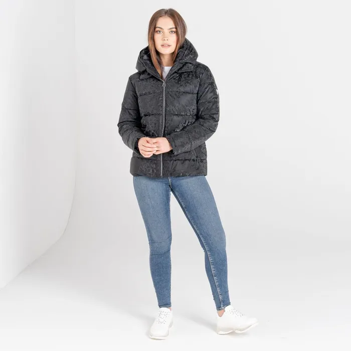Dare 2b Waterproof Jackets Influence Recycled Padded Jacket Black 8211 Women