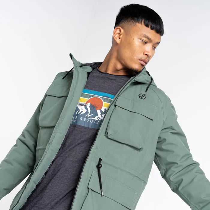 Dare 2b Waterproof Jackets Jermaine Jenas 8211 Recur Waterproof Jacket Duck Green 8211 Men