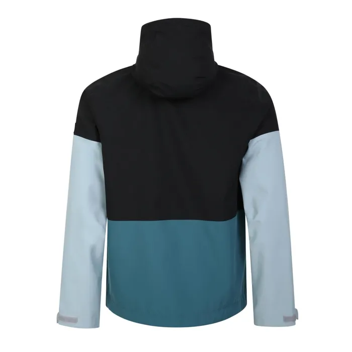 Dare 2b Waterproof Jackets Jermaine Jenas 8211 Terrain Waterproof Jacket Black Mediterranea Green 8211 Men
