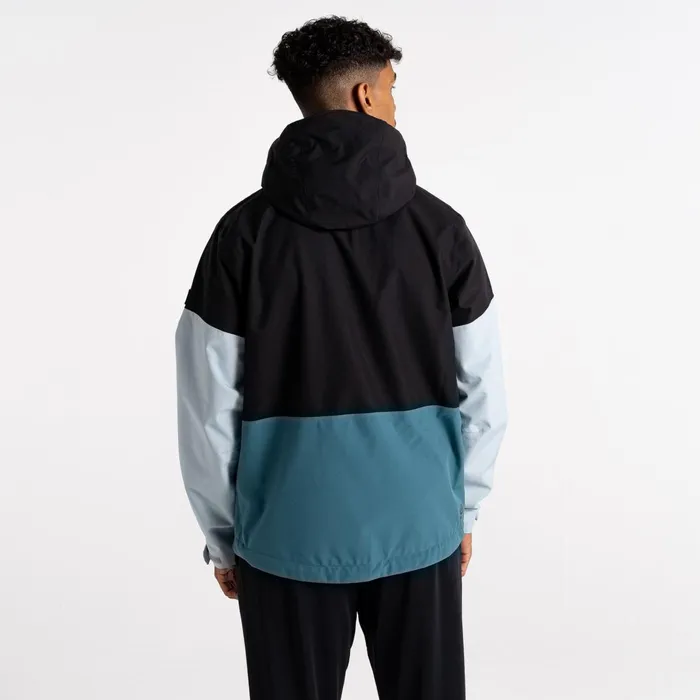 Dare 2b Waterproof Jackets Jermaine Jenas 8211 Terrain Waterproof Jacket Black Mediterranea Green 8211 Men