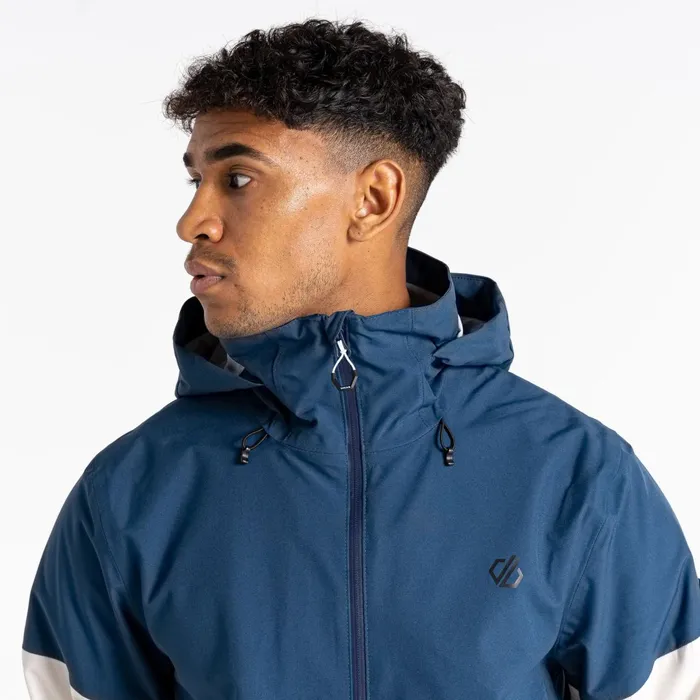 Dare 2b Waterproof Jackets Jermaine Jenas 8211 Terrain Waterproof Jacket Moonlight Denim Ceylon Yellow 8211 Men