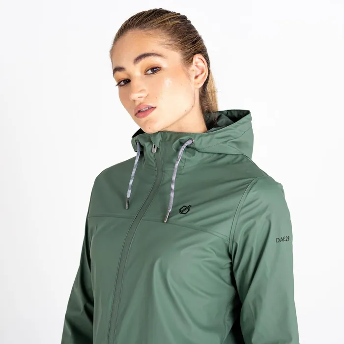 Dare 2b Waterproof Jackets Lambent Ii Waterproof Jacket Duck Green 8211 Women