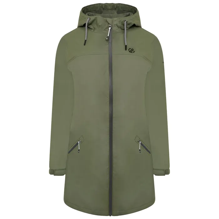 Dare 2b Waterproof Jackets Lambent Ii Waterproof Jacket Duck Green 8211 Women
