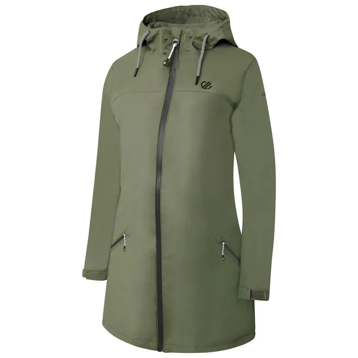 Dare 2b Waterproof Jackets Lambent Ii Waterproof Jacket Duck Green 8211 Women