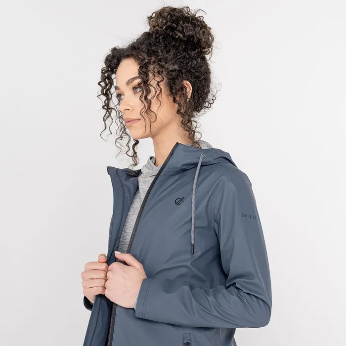 Dare 2b Waterproof Jackets Lambent Waterproof Jacket Ebony Grey 8211 Women