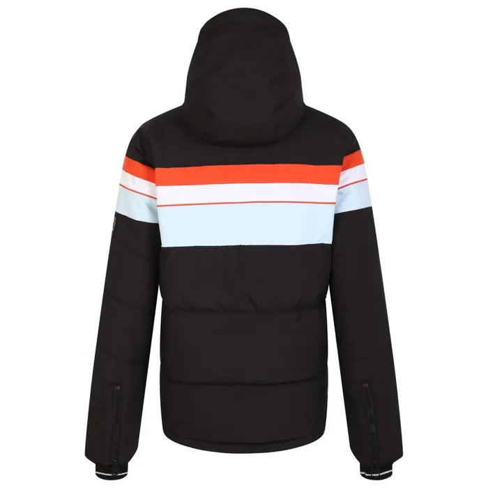 Dare 2b Waterproof Jackets Powder Ski Jacket Black Quiet Blue 8211 Women