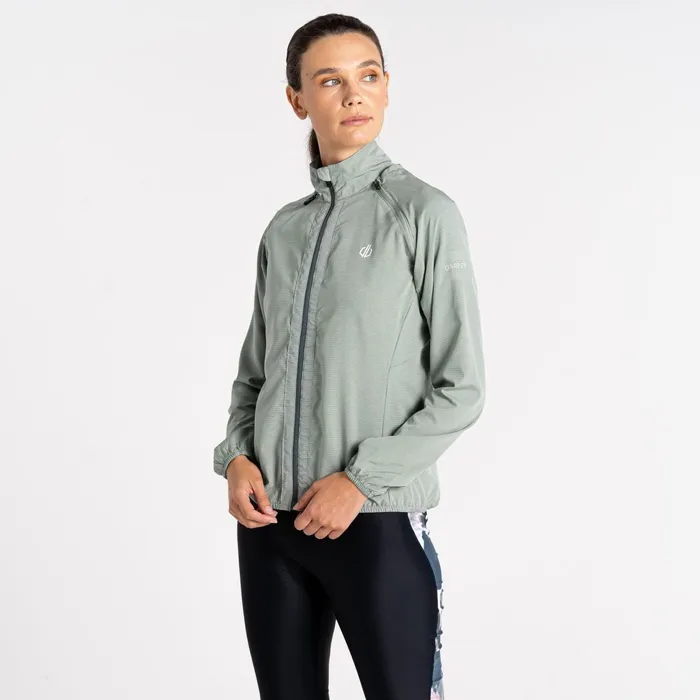 Dare 2b Waterproof Jackets Rebound Lightweight Windshell Lilypad Green 8211 Women