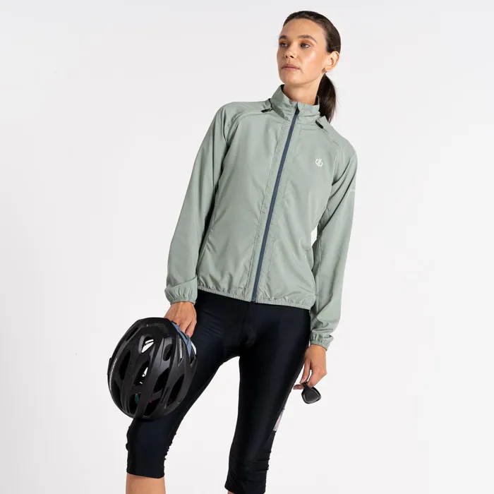Dare 2b Waterproof Jackets Rebound Lightweight Windshell Lilypad Green 8211 Women
