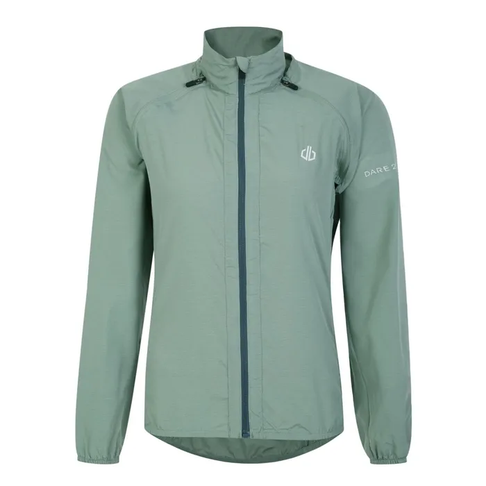 Dare 2b Waterproof Jackets Rebound Lightweight Windshell Lilypad Green 8211 Women