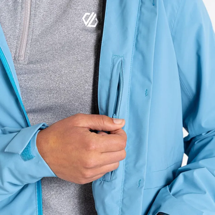 Dare 2b Waterproof Jackets Switch Up Recycled Waterproof Jacket Niagara Blue 8211 Women