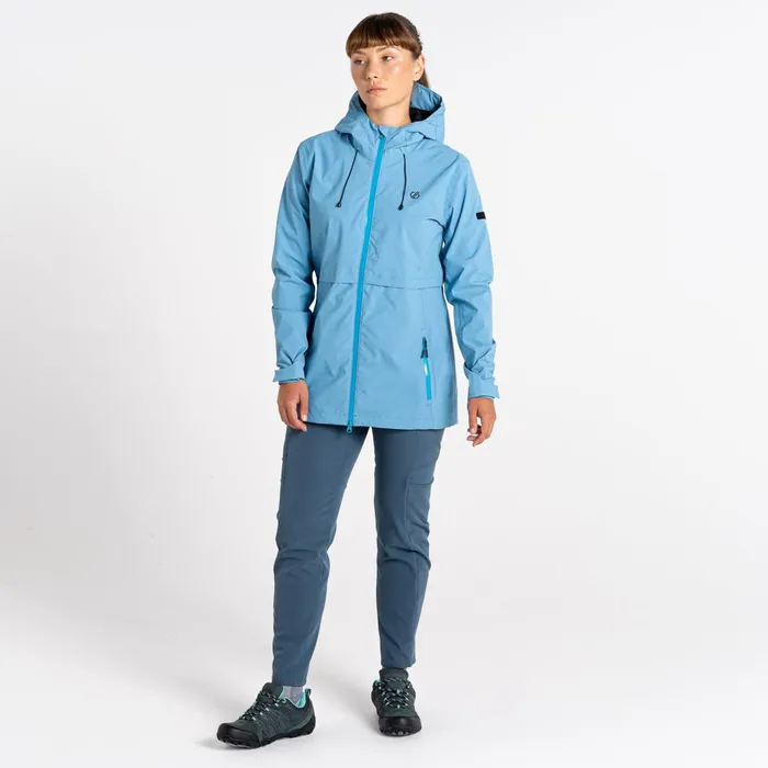 Dare 2b Waterproof Jackets Switch Up Recycled Waterproof Jacket Niagara Blue 8211 Women