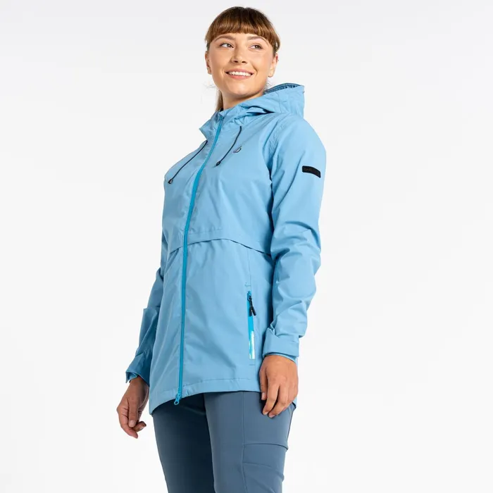 Dare 2b Waterproof Jackets Switch Up Recycled Waterproof Jacket Niagara Blue 8211 Women