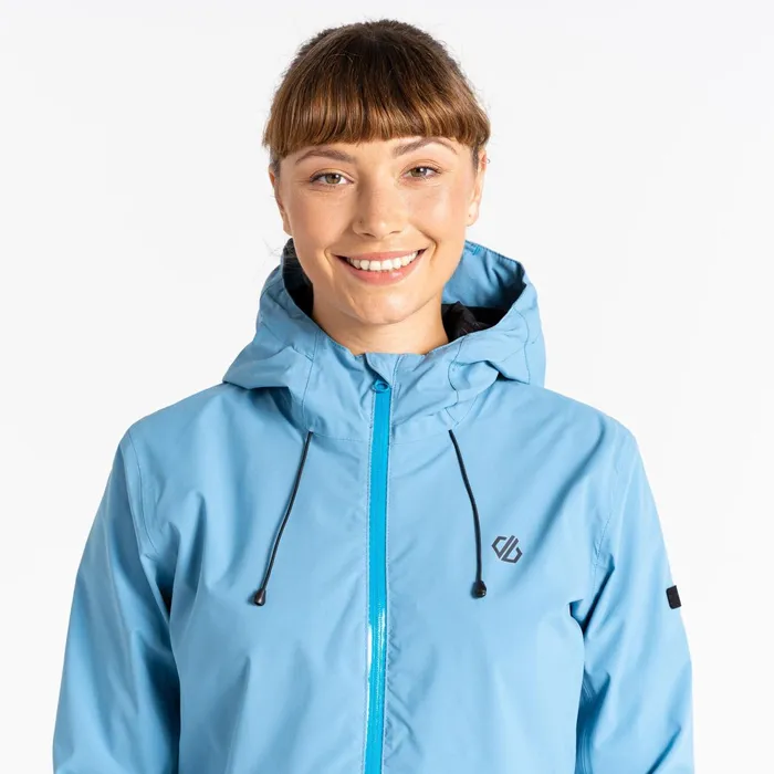 Dare 2b Waterproof Jackets Switch Up Recycled Waterproof Jacket Niagara Blue 8211 Women