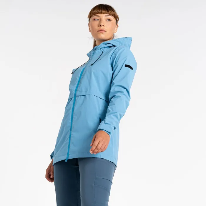 Dare 2b Waterproof Jackets Switch Up Recycled Waterproof Jacket Niagara Blue 8211 Women