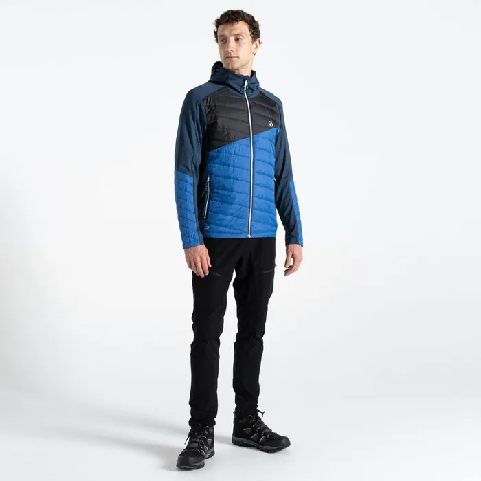 Dare 2b Waterproof Jackets Touring Hybrid Jacket Olympian Blue Moonlight Denim 8211 Men