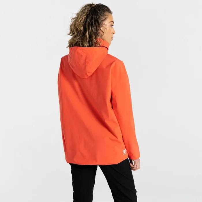 Dare 2b Waterproof Jackets Trail Waterproof Jacket Neon Peach 8211 Women