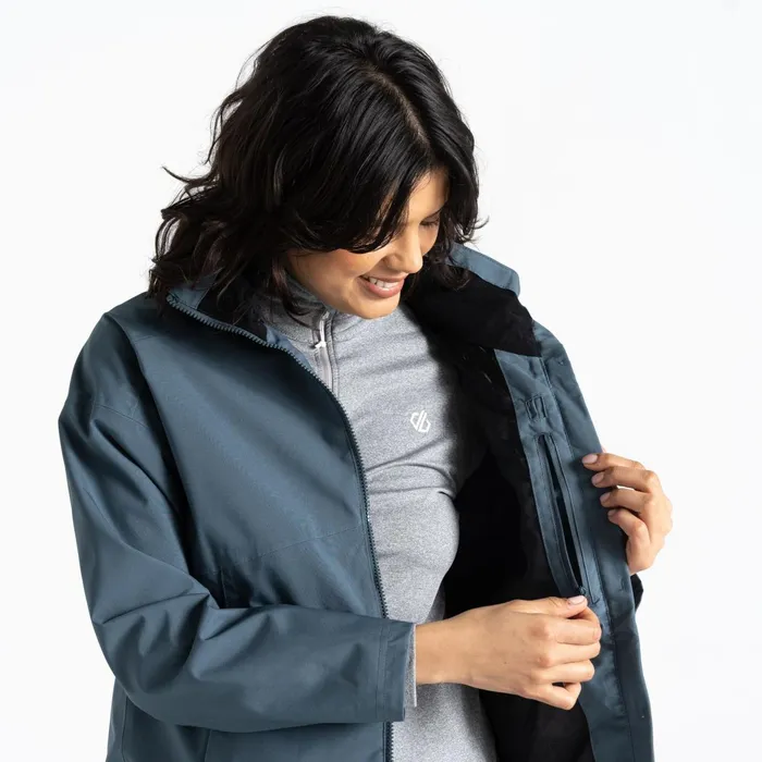 Dare 2b Waterproof Jackets Trail Waterproof Jacket Orion Grey 8211 Women