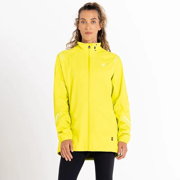 Dare 2b Waterproof Jackets Unisex Illume Waterproof Jacket Neon Spring 8211 Men