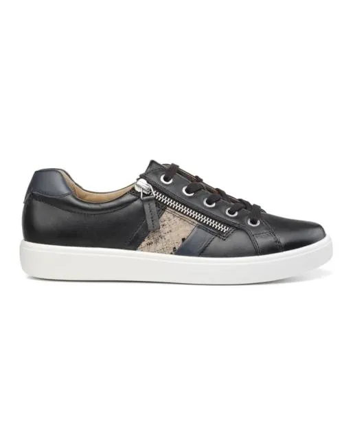 Deck Shoes Women Hotter Chase Trainers Black Snake
