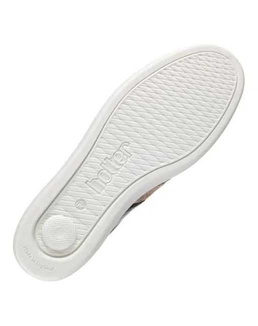 Deck Shoes Women Hotter Chase Trainers Black Snake