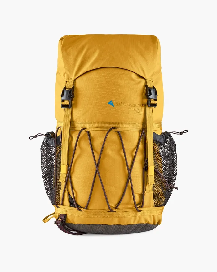 Delling 20L Compact Hiking Backpack Amber Gold MenWomen Klttermusen SingleDay Backpacks 1832l Delling 20L Compact Hiking Backpack Amber Gold MenWomen Klttermusen SingleDay Backpacks 1832l