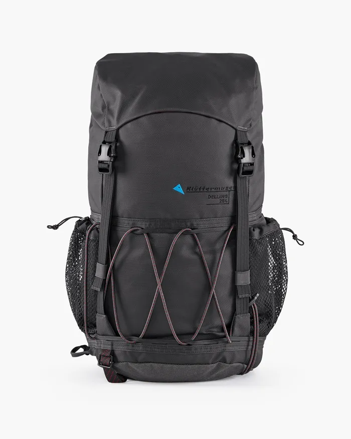Delling 25L Compact Hiking Backpack Raven MenWomen Klttermusen SingleDay Backpacks 1832l