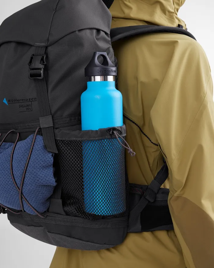 Delling 25L Compact Hiking Backpack Thistle Blue MenWomen Klttermusen SingleDay Backpacks 1832l