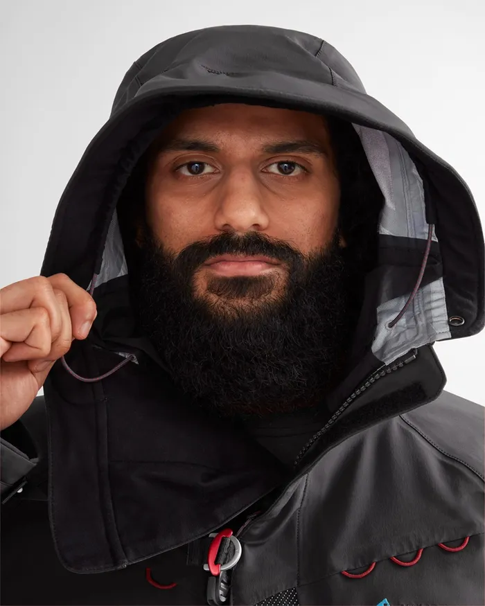 Draupner Waterproof Cutan Jacket Midnight Blue Men Klttermusen Waterproof Jackets