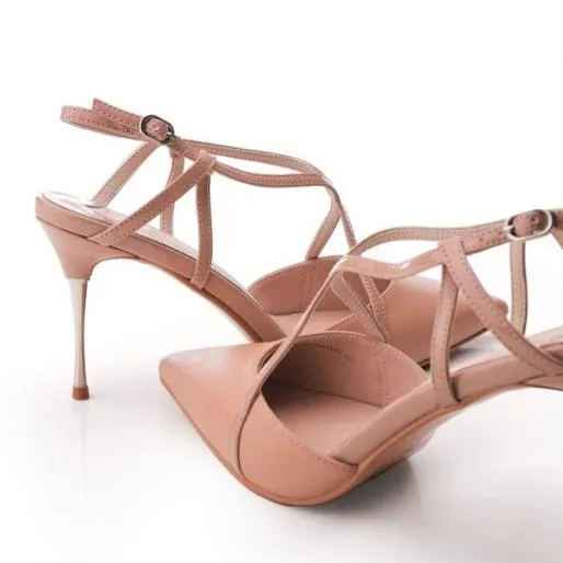Dreaming Cameo Porvair Women Moda In Pelle Mid Heel Shoes Dreaming Cameo Porvair Women Moda In Pelle Mid Heel Shoes