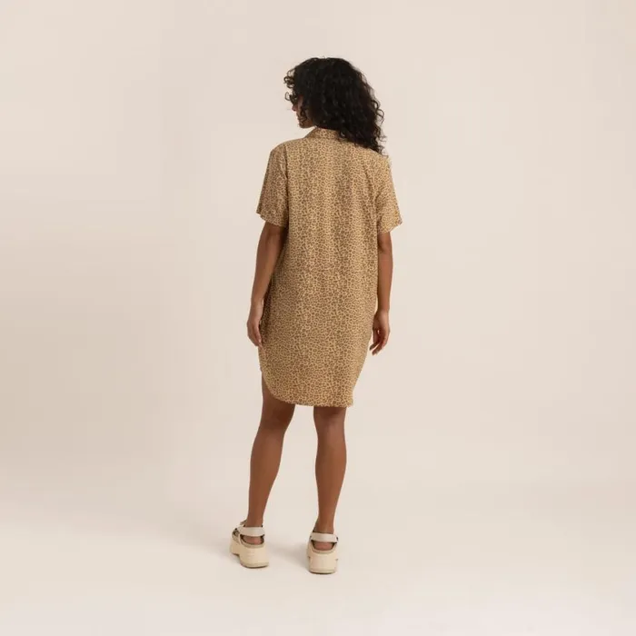 Dresses and Robes Women Roark Bless Up Dress Caramel Leopard