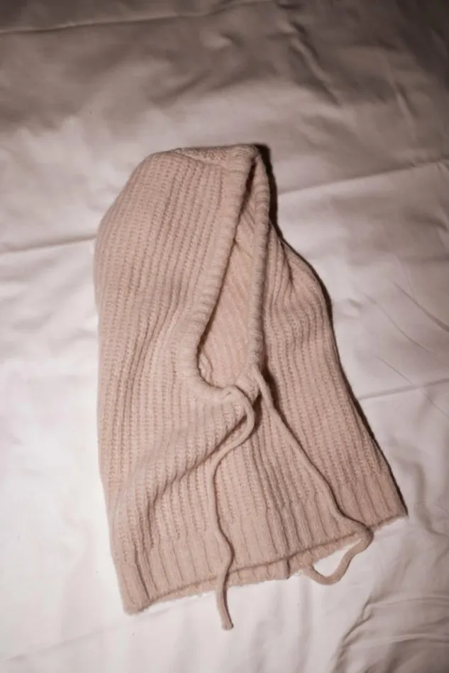 Easy Clothes Beige Malou Hood Beige Jewelry and Accessories Hats and Beanies