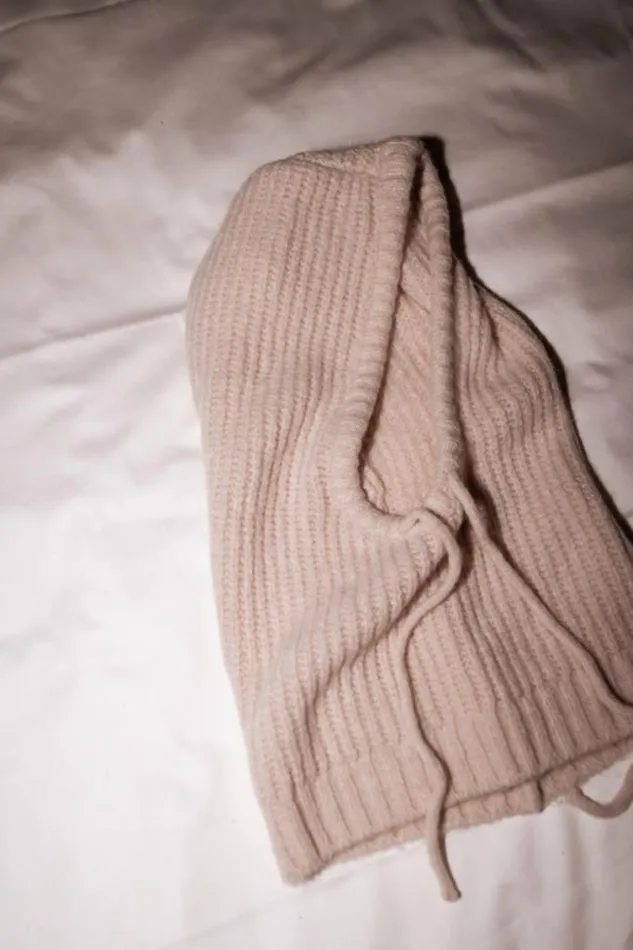 Easy Clothes Beige Malou Hood Beige Jewelry and Accessories Hats and Beanies
