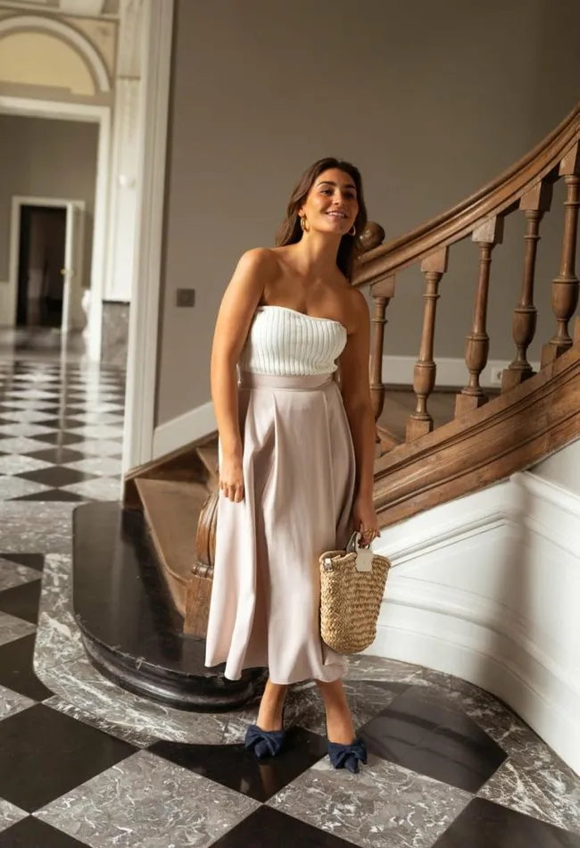 Easy Clothes Beige Marianne Skirt Women039s Clothing Skirts Easy Clothes Beige Marianne Skirt Women039s Clothing Skirts