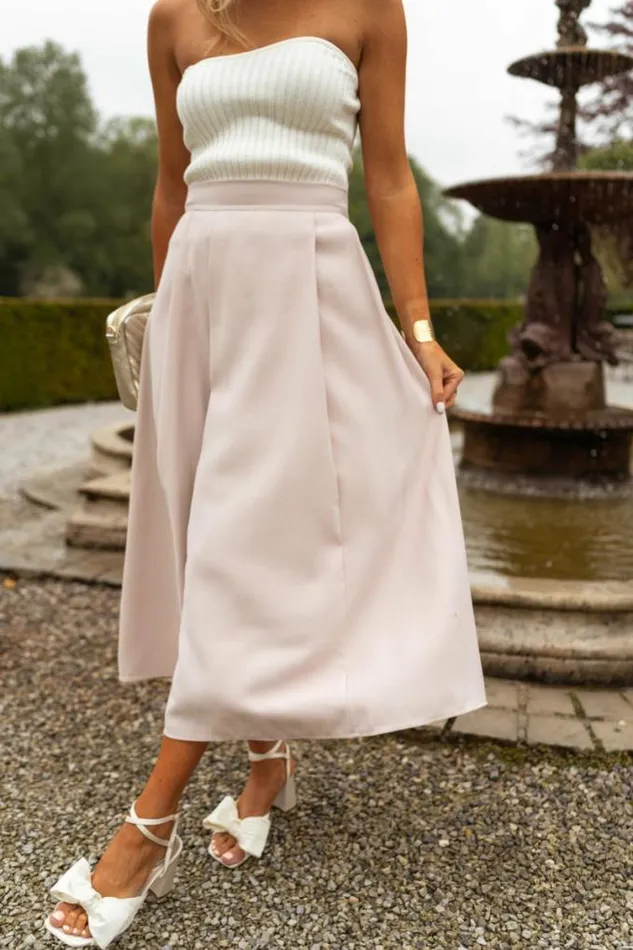 Easy Clothes Beige Marianne Skirt Women039s Clothing Skirts Easy Clothes Beige Marianne Skirt Women039s Clothing Skirts