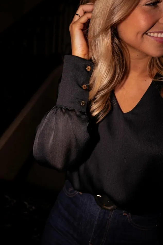 Easy Clothes Black Angele Blouse Black Women039s Clothing Blouses