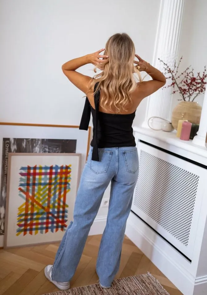 Easy Clothes Black Boni Top Women039s Clothing Tops