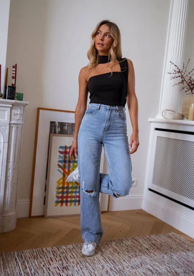 Easy Clothes Black Boni Top Women039s Clothing Tops