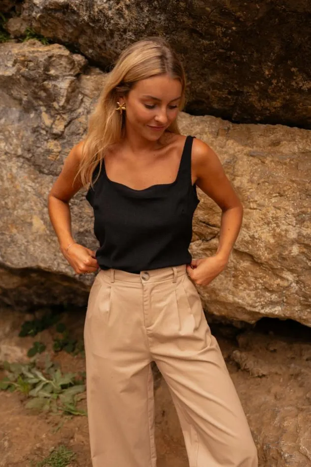 Easy Clothes Black Daniela Top Black Women039s Clothing Tops