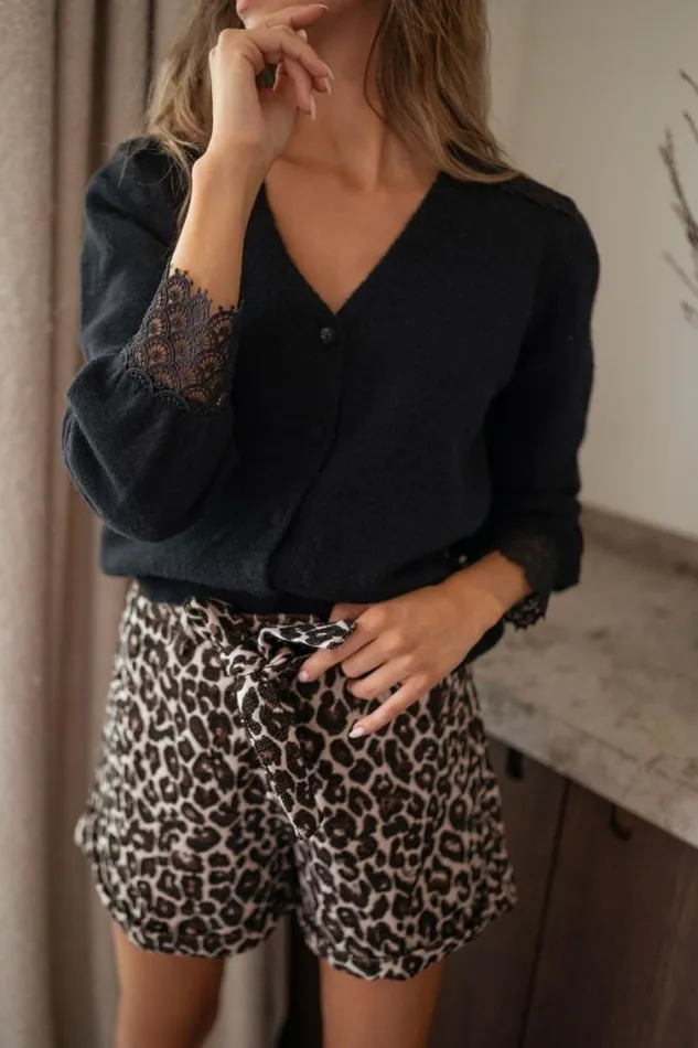 Easy Clothes Black Lace Baltha Cardigan Women039s Clothing Cardigans