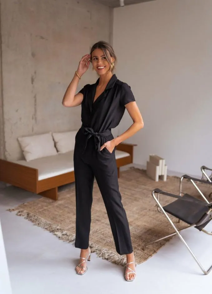 Easy Clothes Black Rico Jumpsuit Black Women039s Clothing Dresses Easy Clothes Black Rico Jumpsuit Black Women039s Clothing Dresses