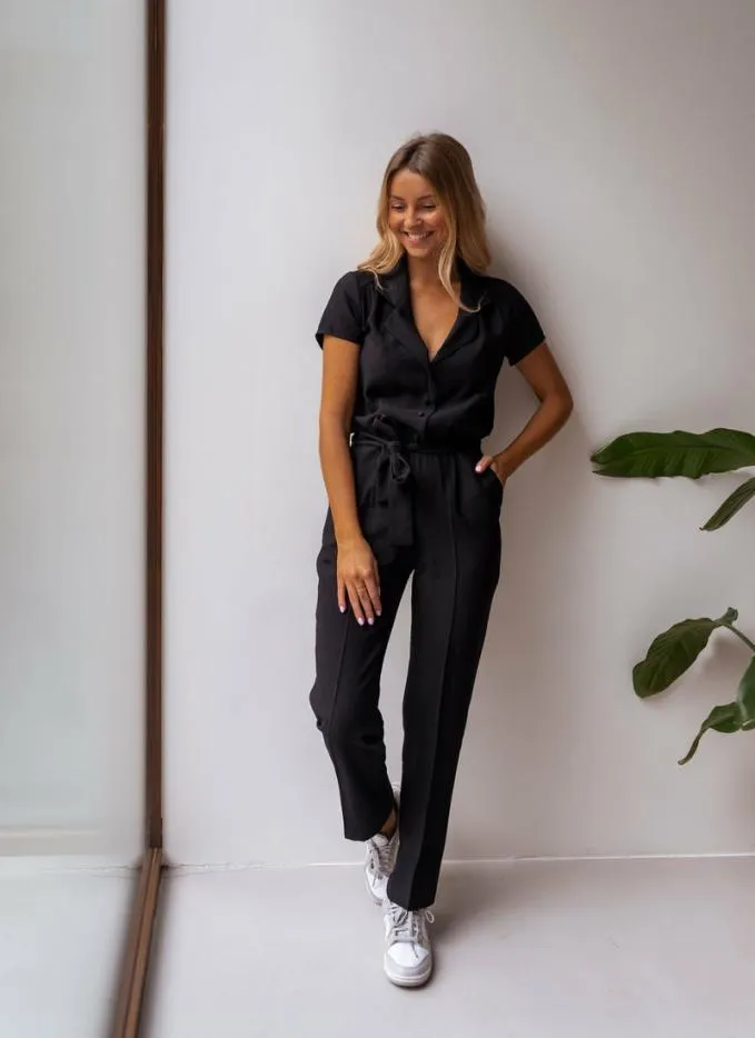 Easy Clothes Black Rico Jumpsuit Black Women039s Clothing Dresses Easy Clothes Black Rico Jumpsuit Black Women039s Clothing Dresses
